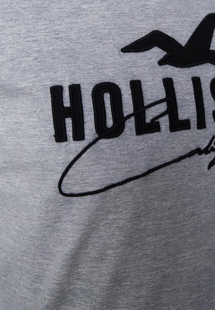 Cheapest ๐ฅฐ Hollister Co. TAPES BLOCKING - Print T-shirt - Grey ๐ - Image 5
