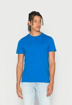 Buy ⭐ Hollister Co. CREW ICON SOLIDS - Basic T-shirt - Turq 🥰