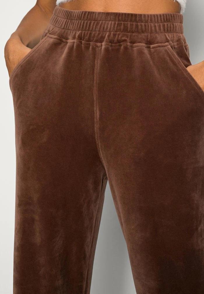 Hot Sale โญ Hollister Co. WIDE LEG - Tracksuit Bottoms - Camel ๐ - Image 5