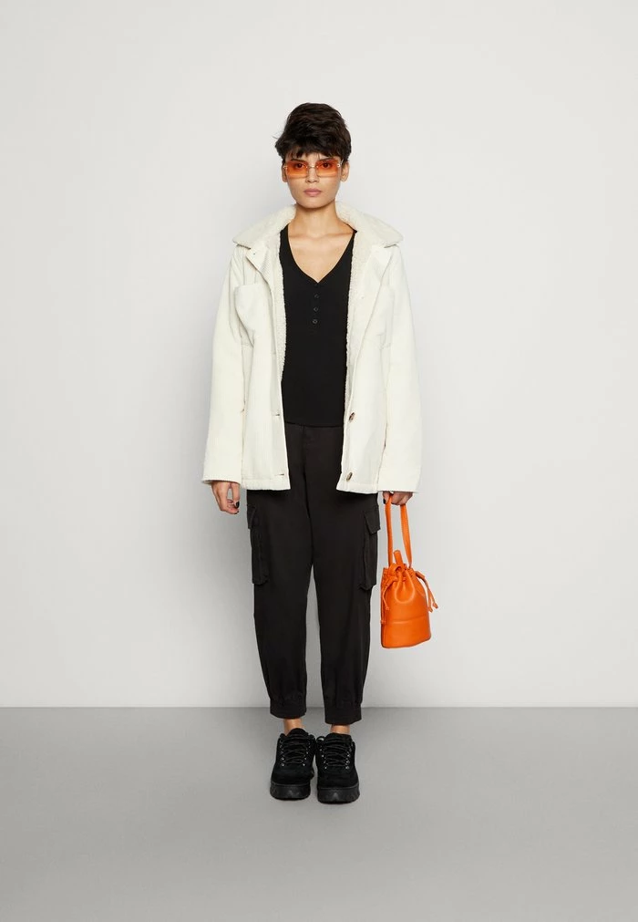 Best Pirce โจ Hollister Co. SHACKET STATEMENT - Light Jacket - Off-white ๐คฉ - Image 2