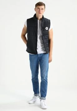 Deals ๐ Hollister Co. CREW CHAIN 3 PACK - Basic T-shirt - White/grey/navy ๐ฏ