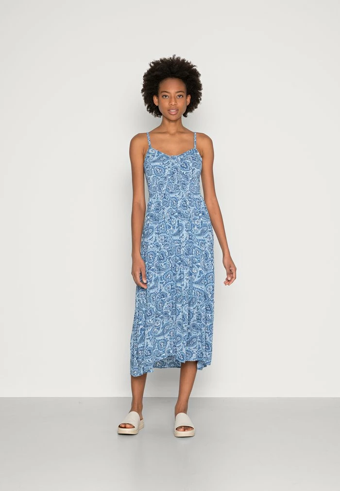 Promo ๐ Hollister Co. BARE MIDI - Day ๐ Dress - Blue โจ