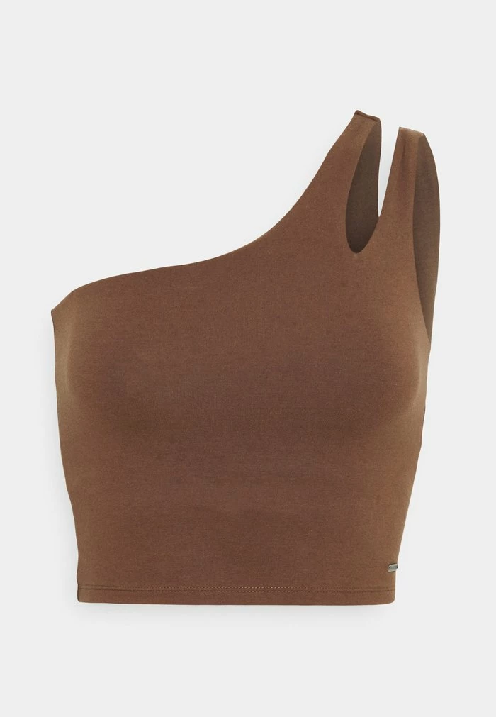 Cheap ๐ Hollister Co. Top - Brown ๐