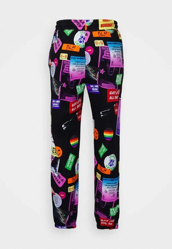 Top 10 ๐ Hollister Co. PRIDE JOGGER UNISEX - Tracksuit Bottoms - Black ๐ฏ - Image 2