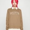 Coupon 👏 Hollister Co. SECONDARY TECH CORE - Sweatshirt - Brown ⌛
