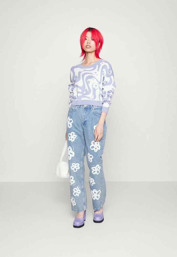 Best Pirce ⭐ Hollister Co. EASY CREW PATTERN - Jumper - Thistledown 😀 - Image 2