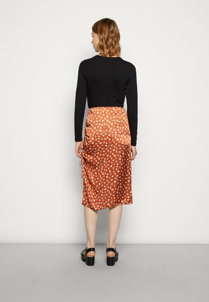 Flash Sale ๐ Hollister Co. MIDI ๐ SKIRT WITH SIDE CINCH - Pencil ๐ SKIRT - Sequoia ๐ - Image 3