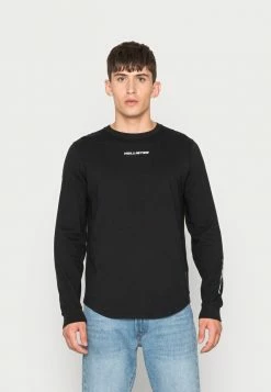 Coupon 🌟 Hollister Co. ICONIC PRINT MULTI HIT - Long Sleeved Top - Black Graphic 👍