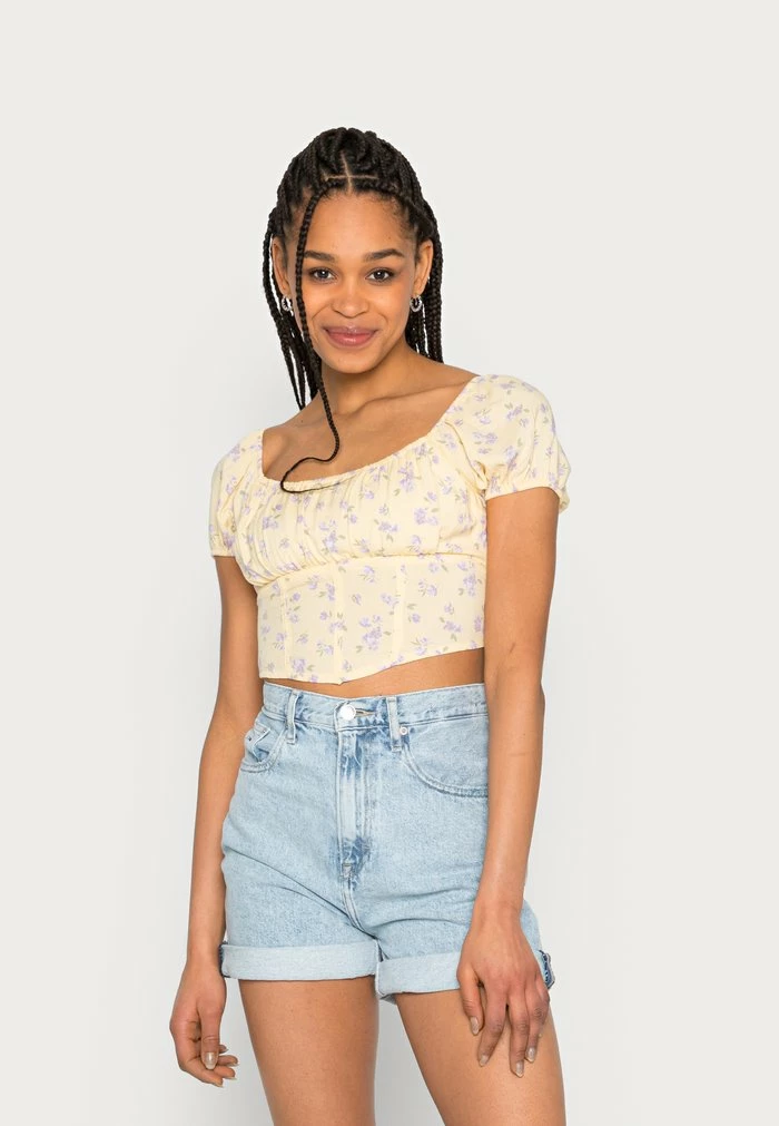 Best reviews of ???? Hollister Co. CORSET - Blouse - Yellow/purple ???? 3 Best reviews of ???? Hollister Co. CORSET - Blouse - Yellow/purple ????
