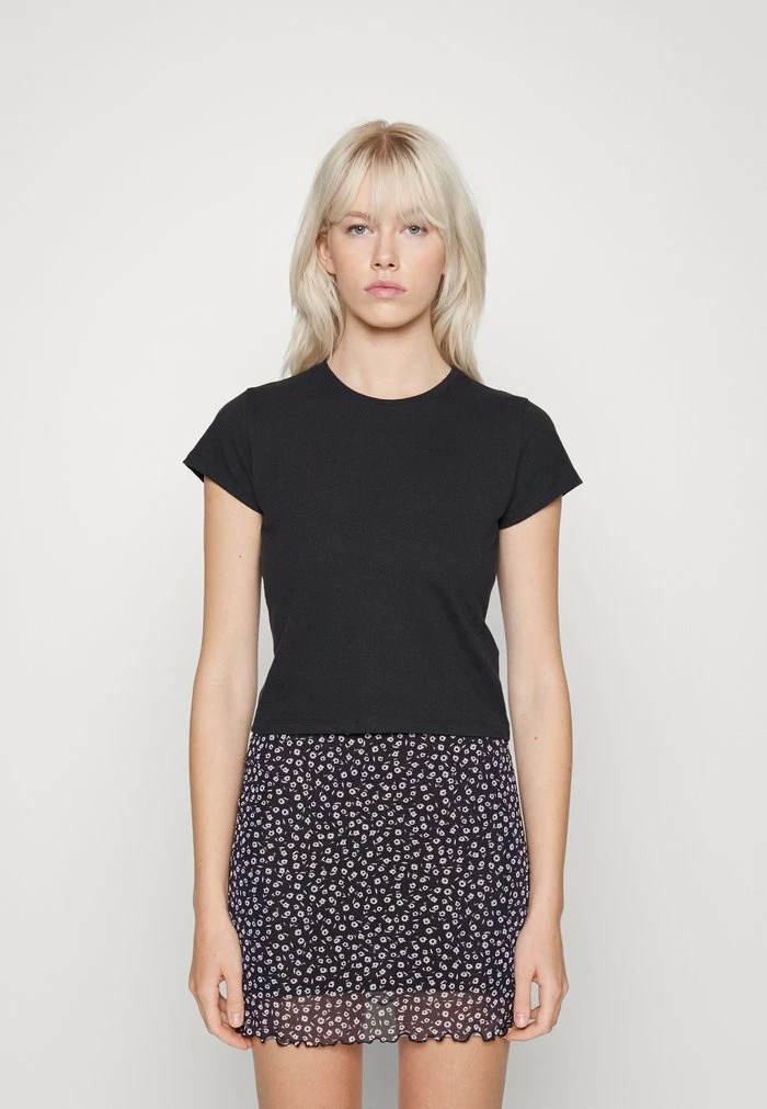 New ๐ Hollister Co. BABY TEE 2 PACK - Basic T-shirt - Bright White/casual Black ๐ - Image 3