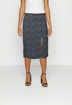 Brand new 👏 Hollister Co. SLIP MIDI 👗 SKIRT - A-line 👗 SKIRT - Navy 👍