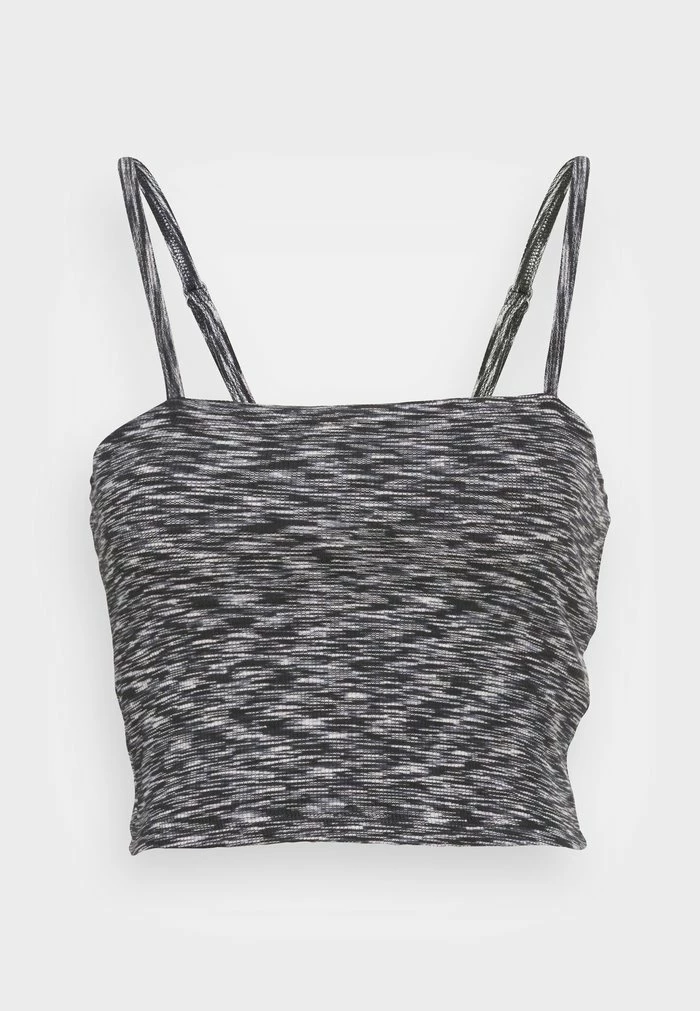 Buy ๐ Hollister Co. BARE SPACEDYE CAMI - Top - Black Space Dye ๐งจ - Image 4