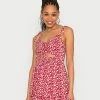 Hot Sale 🧨 Hollister Co. BARE CUTOUT 👗 DRESS - Day 👗 DRESS - Red 🔔