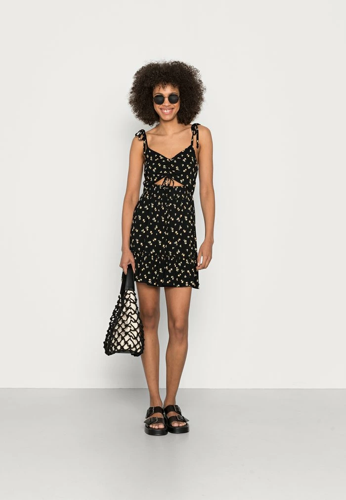 Promo ๐ Hollister Co. Day ๐ Dress - Black Floral ๐ - Image 2