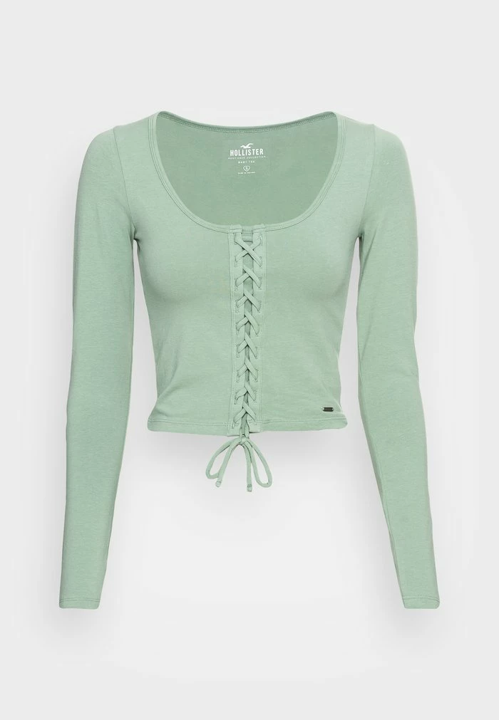 Budget ❤️ Hollister Co. Long Sleeved Top - Green Bay 🌟 - Image 4