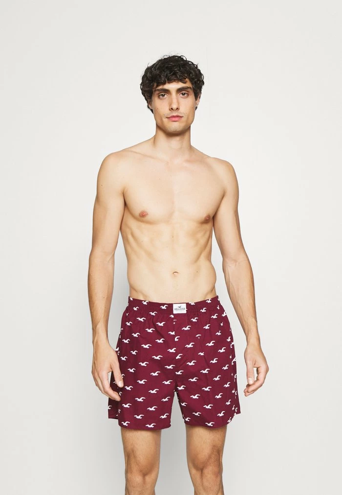 Cheapest ๐ฅฐ Hollister Co. CORE 3 PACK - Boxer Shorts - Red โ