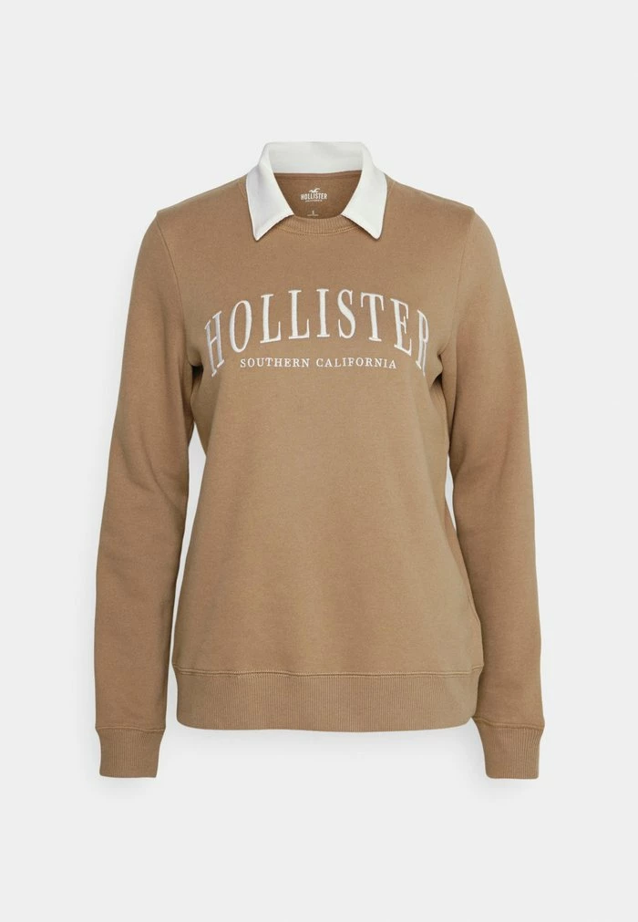 Coupon ๐ Hollister Co. SECONDARY TECH CORE - Sweatshirt - Brown โ - Image 4