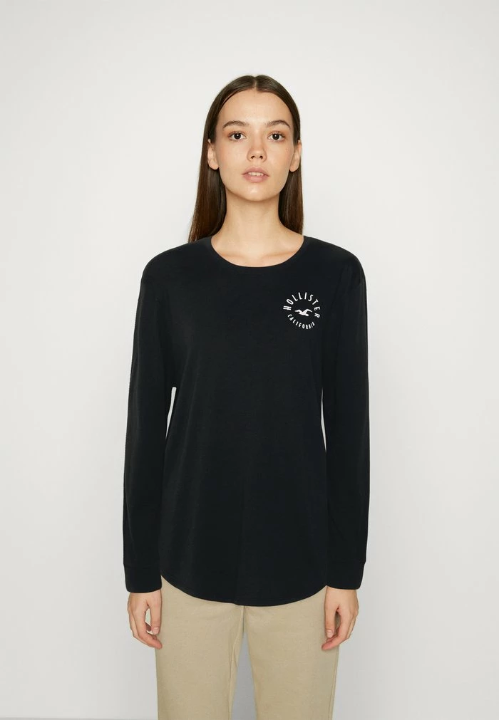 Promo ๐ Hollister Co. TIMELESS - Long Sleeved Top - Black ๐