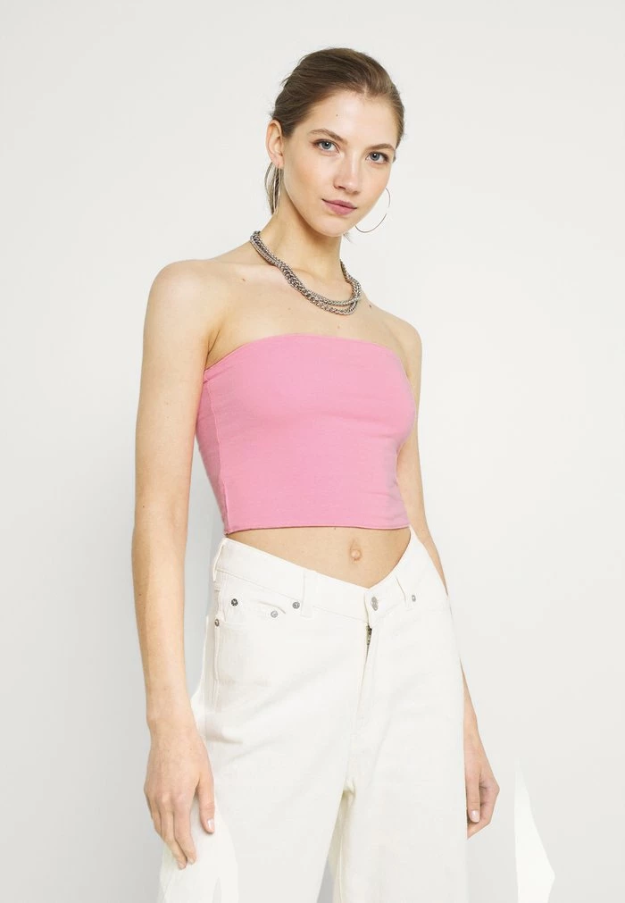 Buy โ๏ธ Hollister Co. REVERSIBLE TUBE - Top - Neon Pink ๐ - Image 4