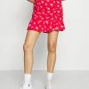 Flash Sale 👍 Hollister Co. CINCH 👗 SKIRT - Mini 👗 SKIRT - Red 🛒