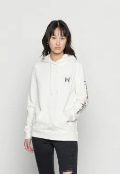 Discount 🎁 Hollister Co. CYBER DROP - Sweatshirt - Antique White 👏