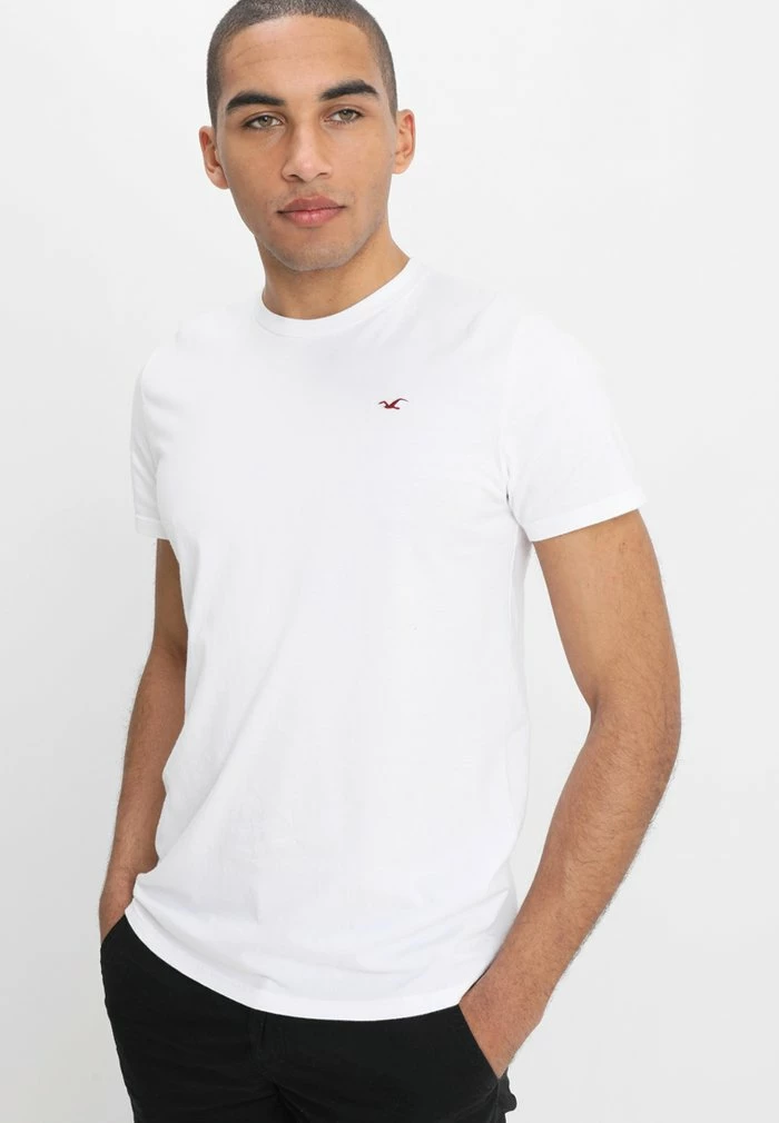 Deals ⭐ Hollister Co. CREW CHAIN 3 PACK - Basic T-shirt - White 😉 - Image 2