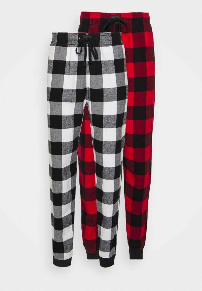 Coupon ✨ Hollister Co. JOGGER 2 PACK - Pyjama Bottoms - Bordeaux/black ✔️ - Image 5