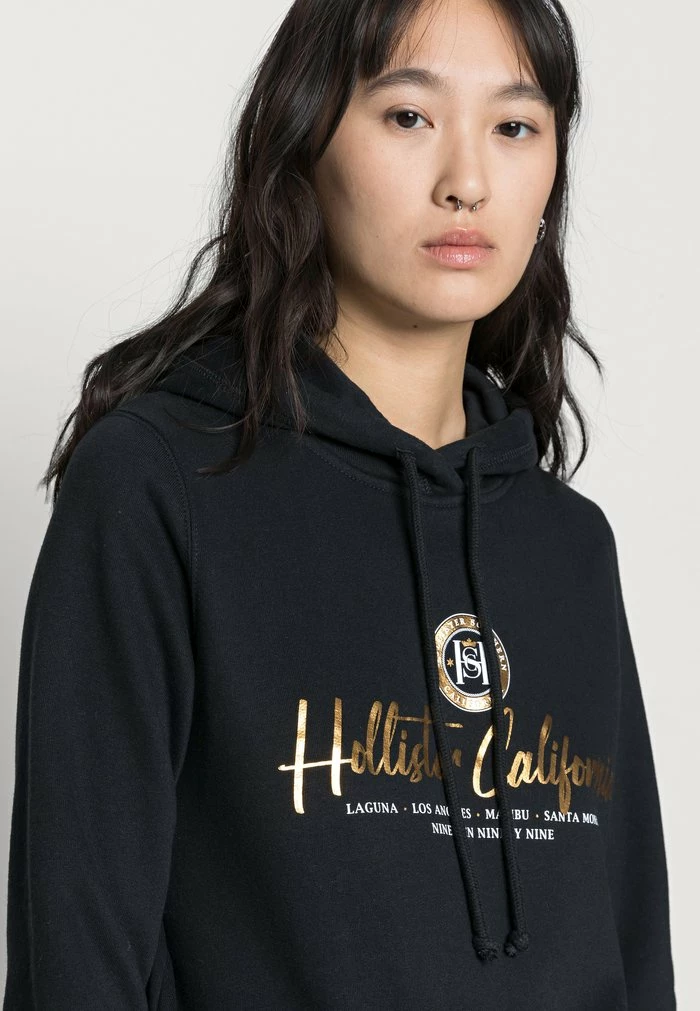 Cheap โญ Hollister Co. CYBER DROP - Sweatshirt - Casual Black ๐ - Image 5