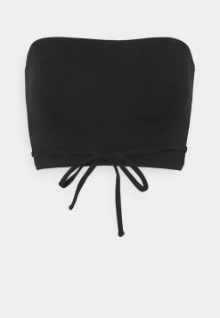 Brand new ⭐ Hollister Co. STRAPPY WRAP TUBE - Top - Black 👏