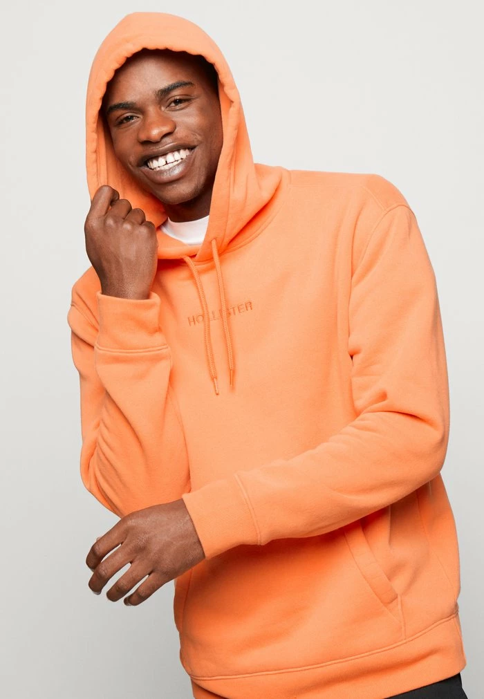 Flash Sale โค๏ธ Hollister Co. EXCLUSIVE SMALL SCALE LOGO - Hoodie - Orange ๐ - Image 4