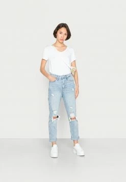 Buy ⭐ Hollister Co. EASY MULTIPACK 3 PACK - Basic T-shirt - White/pink Mist/xenon Blue 🛒