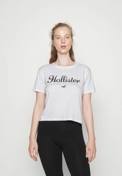 Best Pirce 🔔 Hollister Co. TIMELESS - Print T-shirt - White ✔️