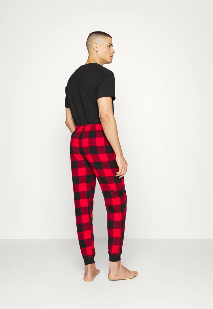 Coupon ✨ Hollister Co. JOGGER 2 PACK - Pyjama Bottoms - Bordeaux/black ✔️ - Image 3