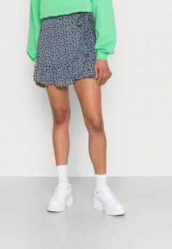 Coupon 😀 Hollister Co. SOFT FLIRTY DAY 2 NIGHT - Mini 👗 Skirt - Navy Ditsy 😉