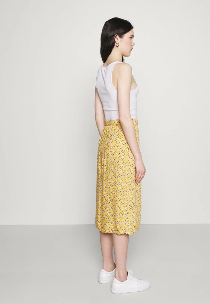Top 10 🌟 Hollister Co. SLIP MIDI 👗 SKIRT - A-line 👗 SKIRT - Yellow Floral 😍 - Image 3