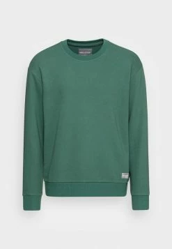 Flash Sale 👍 Hollister Co. ELEVATED CREW - Sweatshirt - Green 🛒