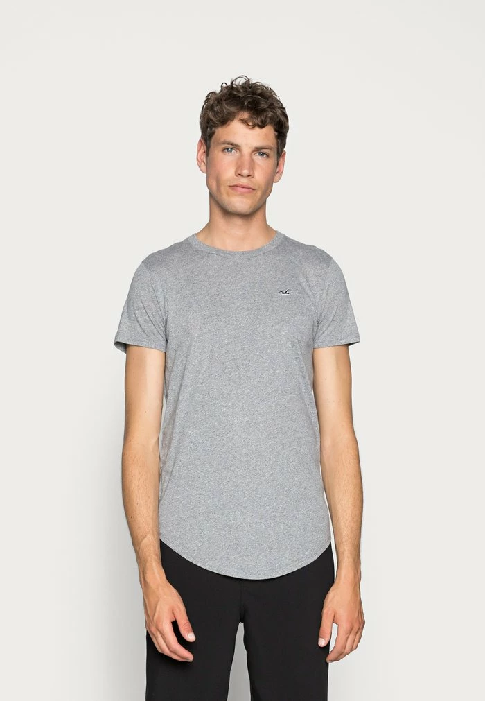 Buy ๐ Hollister Co. 3 PACK - Basic T-shirt - White/ Grey /black ๐ - Image 2