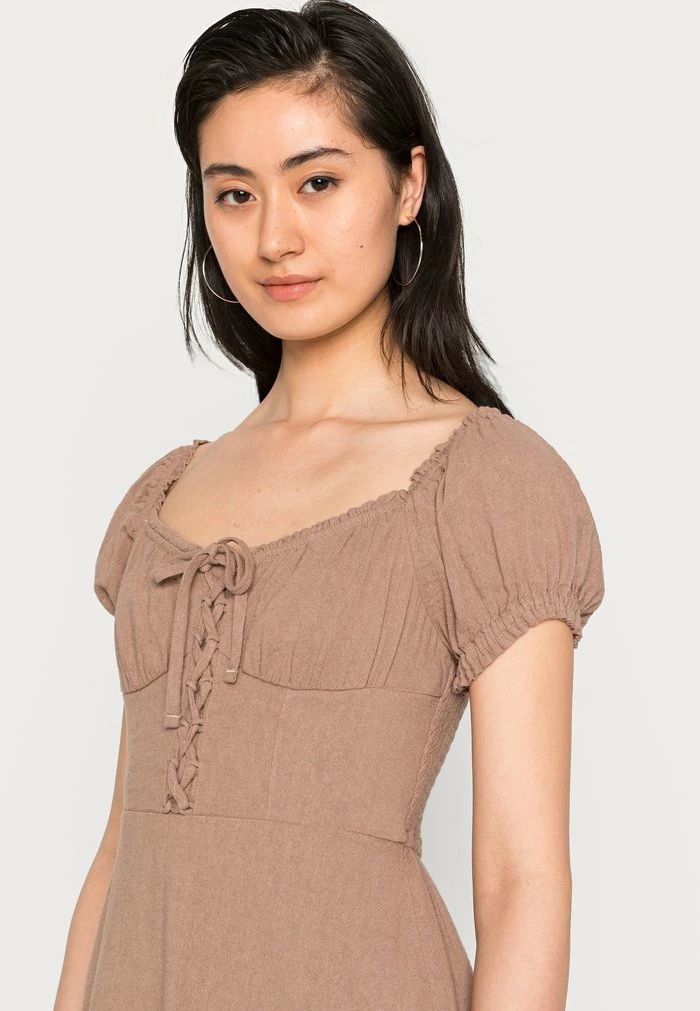 Budget ๐ Hollister Co. ๐ DRESS - Day ๐ DRESS - Brown ๐งจ - Image 5