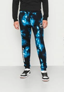 Discount 🧨 Hollister Co. SPORT PRINT - Tracksuit Bottoms - Black ⭐