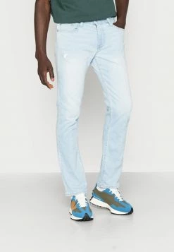 Promo 🥰 Hollister Co. LIGHT MIN DESTROY - Straight Leg 👖 Jeans - Light/blue Denim ✨