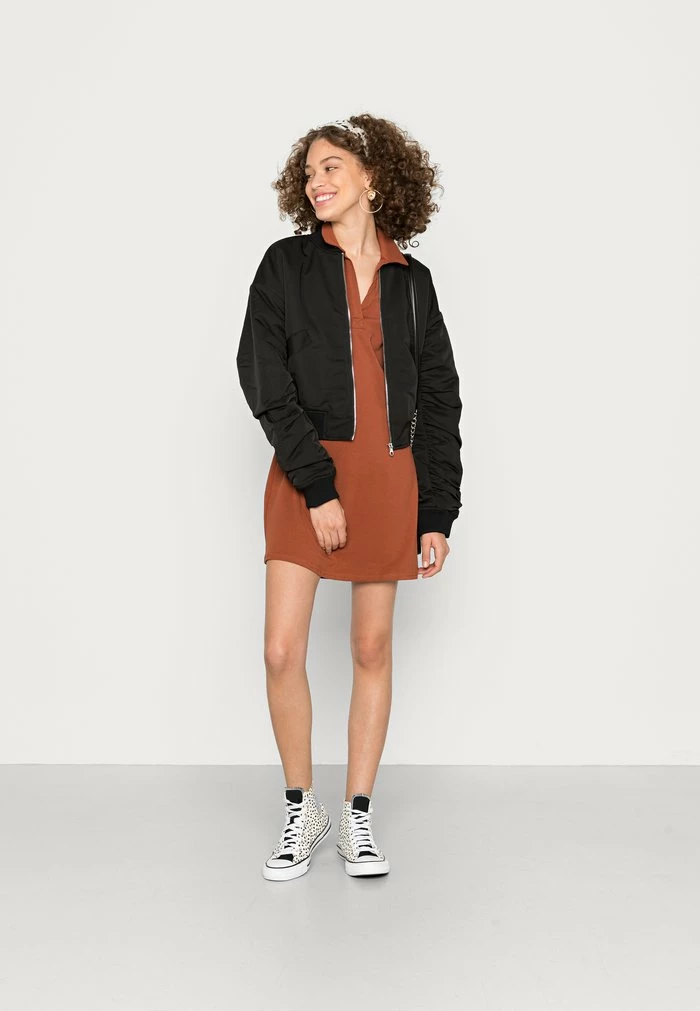 Hot Sale ๐ Hollister Co. ๐ DRESS - Jersey ๐ DRESS - Brown ๐คฉ - Image 2