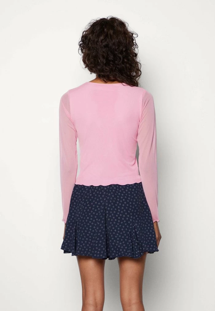 Hot Sale โค๏ธ Hollister Co. MIDDLE CINCHED TIE 2 PACK - Long Sleeved Top - Moonlight Mauve/antique White โ๏ธ - Image 3