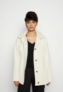 Best Pirce โจ Hollister Co. SHACKET STATEMENT - Light Jacket - Off-white ๐คฉ