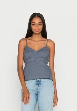 Flash Sale 🤩 Hollister Co. BARE PRAIRIE BABYDOLL - Top - Blue ⌛