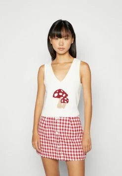 Promo ๐ Hollister Co. VEST - Jumper - Cream Mushroom โ