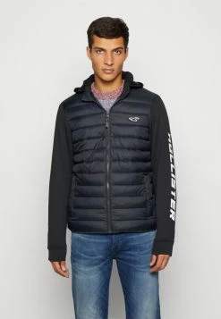 Discount ๐ Hollister Co. NARROW CHANNEL - Light Jacket - Black ๐งจ