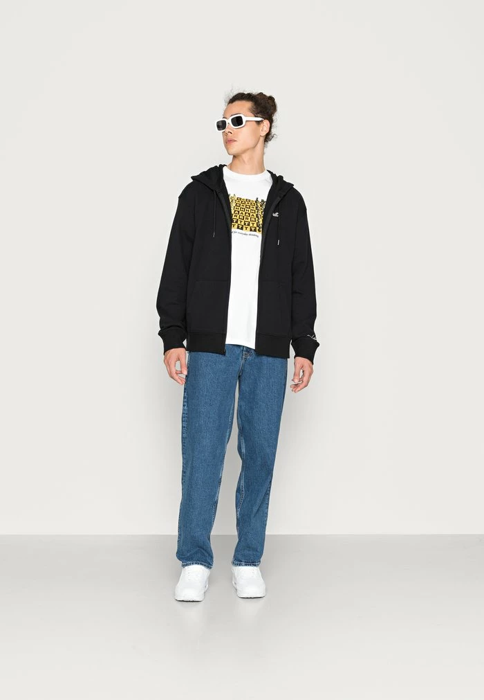 Outlet ๐ Hollister Co. ICON - Zip-up Sweatshirt - Black โค๏ธ - Image 2