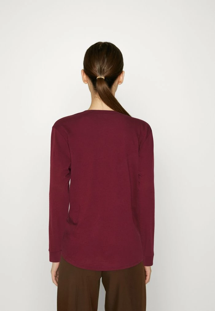 Top 10 ๐ Hollister Co. TIMELESS - Long Sleeved Top - Burgundy โค๏ธ - Image 3