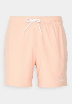 Best reviews of 🎁 Hollister Co. ELEVATED ESSENTIALS SOLIDS - Swimming Shorts - Pink Solid ⭐