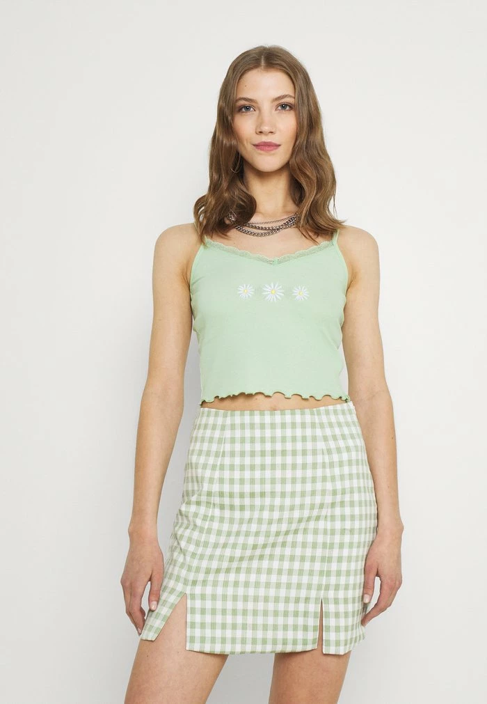 Cheap 😍 Hollister Co. CAMI - Top - Pastel Green 🎉